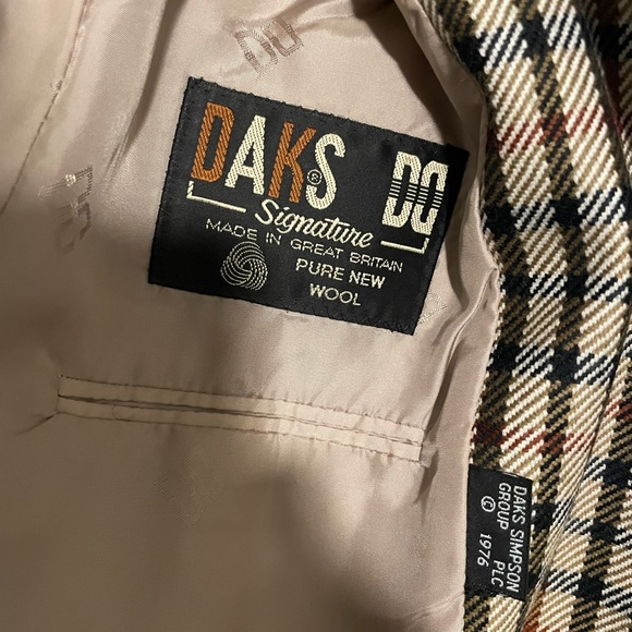 Vintage Daks Signature Wool Blazer - Picture 4 of 5